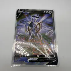 Pokemon TCG Arceus v Sword & Shield Brilliant Stars Holo Ultra Rare Card 166/172 - Image 2