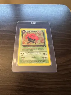 Dark Vileplume Team Rocket 13/82 Holo Rare Vintage Pokemon TCG Card - Image 3