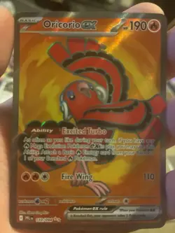 Pokemon TCG - Oricorio ex 110/094 - Phantasmal Flames - Secret Rare - NM/M - Image 1