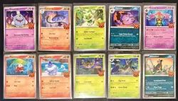 🎃POKEMON SET COMPLETO TRICK OR TRADE 30/30 2024 3st EDITION HALLOWEEN ENGLISH🎃 - Image 4
