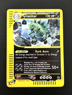 Tyranitar 29/165 Reverse Holo Expedition Set Pokemon Card TCG - NM/LP - Image 1