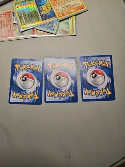 Lot 3 Pokemon MISTY's Trading Cards POLIWHIRL CLOYSTER MAGIKARP - Image 5