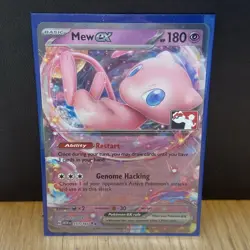 Pokemon - Mew ex (MEW 151/165) Play! Prize Pack Series 5 Stamped - Image 1