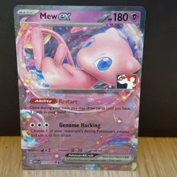 Pokemon - Mew ex (MEW 151/165) Play! Prize Pack Series 5 Stamped - Image 2