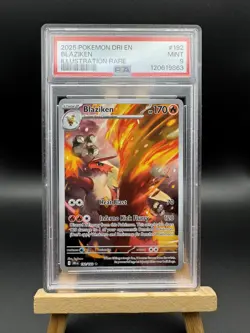 Blaziken 192/182 Illustration Rare Destined Rivals | Pokemon TCG PSA 9 MINT 🔥 - Image 3