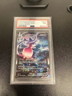 Pokemon Hatterene VMAX #GG47 PSA 9 Mint Crown Zenith Galarian Gallery GG47/GG70 - Image 2