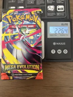 Extremely heavy 22.64g! Pokemon Mega Evolution booster pack English - Image 1
