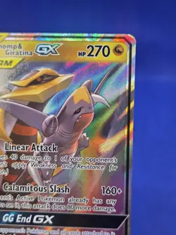 Pokemon Sun & Moon Unified Minds Garchomp & Giratina GX Tag Team 146/236 NM/LP - Image 4