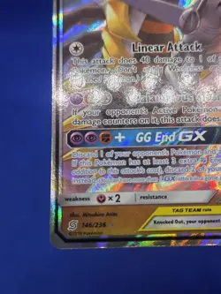 Pokemon Sun & Moon Unified Minds Garchomp & Giratina GX Tag Team 146/236 NM/LP - Image 5