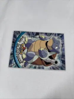 2000 Topps Pokemon TV Animation Series Black Logo #09 Blastoise - Image 2