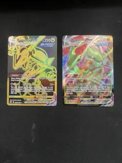 Pokemon Card Collection Lot Full Arts LOT VMAX RAYQUAZA - Image 2