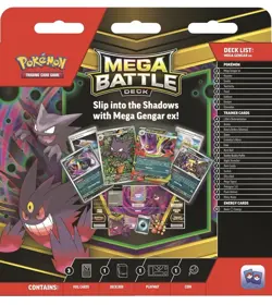 Pokemon TCG Mega Battle Deck Mega Gengar ex Haunter - Image 3