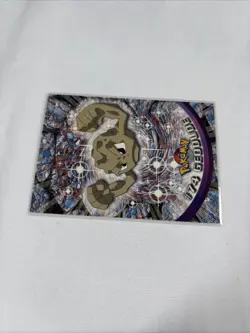 2000 Topps Pokemon TV Animation Series Black Logo #74 Geodude - Image 4