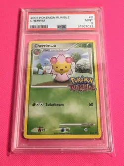 2009 POKEMON RUMBLE #2 CHERRIM PSA 9 - Image 1