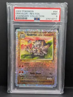 Graveler 44/110 Legendary Collection Reverse Holo Rare Pokemon TCG PSA 9 - Image 1