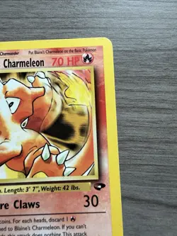 Pokemon TCG Blaine’s Charmeleon 31/132 Gym Challenge LP - Image 3