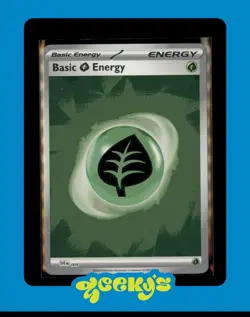 Basic Grass Energy SVE 009 Pokemon Prismatic Evolutions Reverse Holo - Image 1