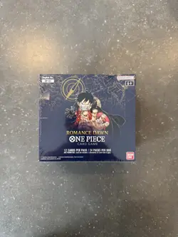 One Piece Romance Dawn Booster Box OP-01 1st Wave English, Blue Bottom W/case - Image 1