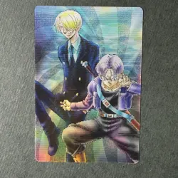 S4597 Sanji & Trunks 3D Dragon Ball x One Piece Jump Magazine 40th Anniversary - Image 2