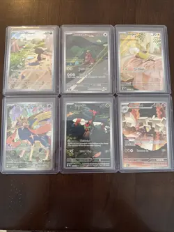 Pokemon Illustration Rare Cards Lot of 6 - All Near Mint - Mint Condition - Image 1