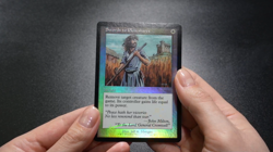 Swords to Plowshares FOIL Magic Card Friday Night Magic Promo MTG - Image 2