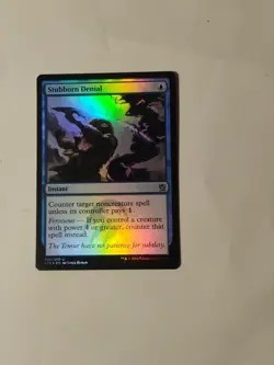 Stubborn Denial Khans of Tarkir FOIL Magic The Gathering MTG Card - Image 2