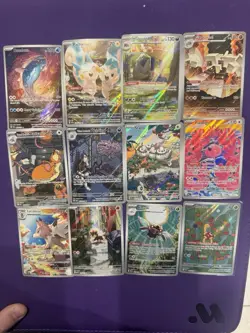 Pokemon SV IR Lot, NM/M - 12 Cards (From Scarlet And Violet Era) Illustrations - Image 1