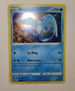 Articuno 036/195 Silver Tempest Cosmos Holo Swirl TCG Pokemon Card - Image 1