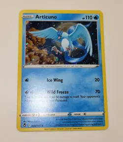 Articuno 036/195 Silver Tempest Cosmos Holo Swirl TCG Pokemon Card - Image 2