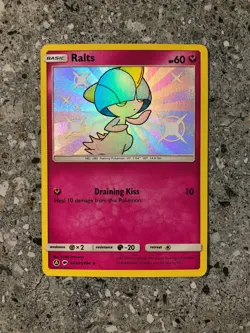 Pokemon TCG Cards Ralts SV34/SV94 Hidden Fates Shiny Rare MINT - Image 1