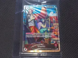 Shanks (2025 PSA Magazine Promo) OP09-001 One Piece Promotion Card Foil - Image 1