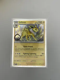 *SWIRL* Jolteon - (Cosmos Holo) Rare SV: Scarlet & Violet Promo Cards 169 NM - Image 1