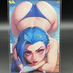 Jinx Anime Waifu Card Doujin ACG Goddess Holo - Image 1