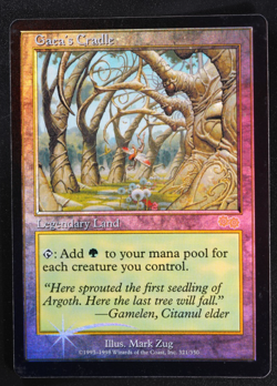 Gaea's Cradle FOIL Judge Reward Promo Reserved List MTG - Image 1