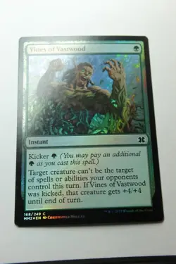 MTG Vines of Vastwood x1-Foil -Modern Masters 2015-Lightly Played - Image 1