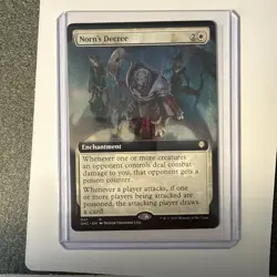 Norn's Decree (Extended Art) Commander: Phyrexia: All Will Be One Regular - Image 1