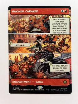 MTG Maximum Carnage Enchantment Saga - Marvel's Spider-Man #225 - Image 1