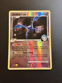 Pokemon Card - Crobat G Platinum 47/127 Reverse Holo NM - Image 1