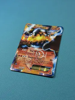 (NM) Heatran EX (Team Plasma) 13/116 Plasma Freeze B&W Pokemon Mid Era TCG - Image 2