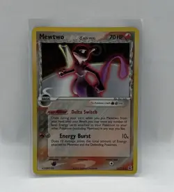 Mewtwo 12/113 Delta Species Reverse Holo Pokemon TCG LP+ Very Clean Card! - Image 1
