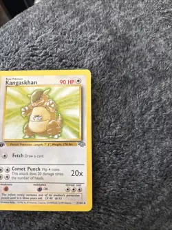 Pokemon TCG Kangaskhan Jungle 1st Edition Non-Holo Card 21/64 LP - Image 3