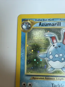 Pokemon Azumarill 2/111 Neo Genesis Holo Rare - Image 2