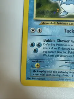Pokemon Azumarill 2/111 Neo Genesis Holo Rare - Image 3