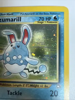 Pokemon Azumarill 2/111 Neo Genesis Holo Rare - Image 5