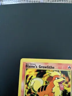 BLAINE'S GROWLITHE 62/132 1ST ED - GYM CHALLENGE - POKEMON CARD - Image 5