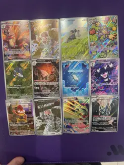 Pokemon SV IR Lot, NM/M - 12 Cards (From Scarlet And Violet Era) Illustrations - Image 1