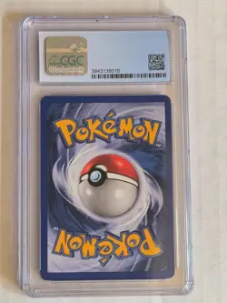 CGC 9 MINT Rainbow Energy 2000 Team Rocket 1st Edition 17/82 Holo Pokemon Card - Image 2