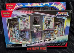 Pokemon TCG Prismatic Evolutions & Mega Lucario Premium Figure Collection Boxes - Image 2