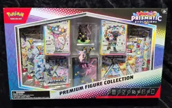 Pokemon TCG Prismatic Evolutions & Mega Lucario Premium Figure Collection Boxes - Image 3