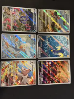Pokemon TCG Scarlett & Violet Illustration Rares (Lot Of 6) All Near Mint Cond - Image 1